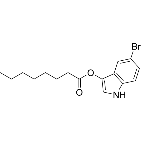 5-Bromo-1H-indol-3-yl octanoate 133950-69-3
